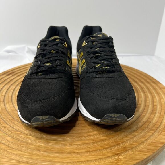 ASICS TIGER women’s GEL SAGA Black/ Gold Fusion Samurai Style Sneakers Size 6.5 main image 9